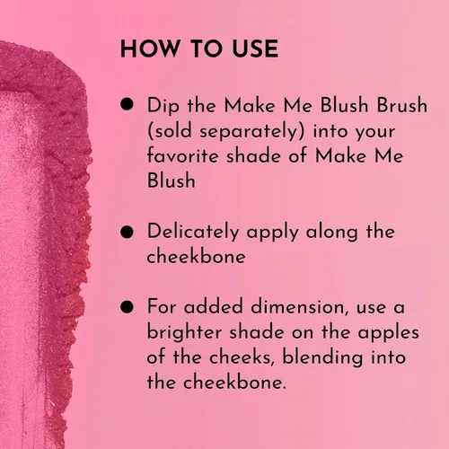 Vista 5 de LAWLESS Make Me Blush - Rubor de terciopelo sin talco para mujer, rosa margarita, 0.18 onzas