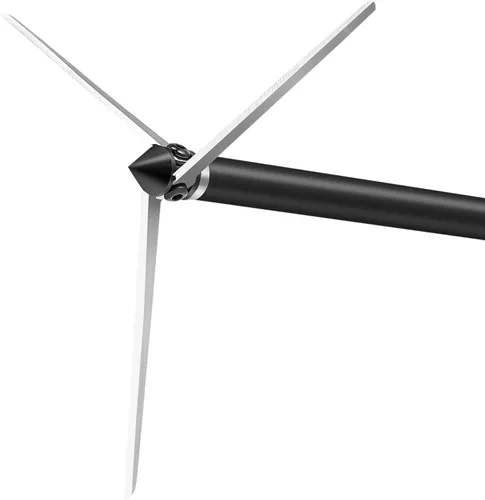 6 Pack Turkey Hunting Broadheads 100/125 Grain 420 Stainless Steel 3 Fixed Blade Broadhead 4" Cutting Dia Archery Arrow Tip for Compound Bow and