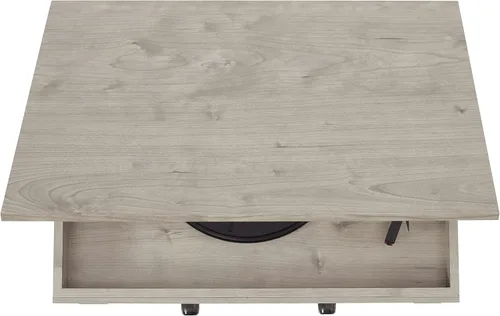 Vista 8 de Crosley CR7015A-GY Medley - Tocadiscos de vinilo de 3 velocidades con Bluetooth, radio AM/FM, reproductor de CD, cubierta de casete y entrada Gris