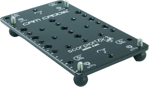 Vista 10 de Cam Caddie Placa de queso ultra plana de ángulo bajo POD/trípode para cámaras DSLR, sin espejo y de acción