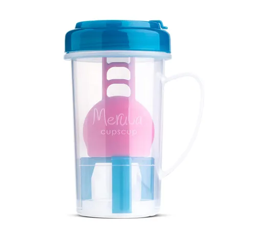 Vista 3 de Merula Taza de limpieza de vapor para microondas Cupscup para tazas menstruales