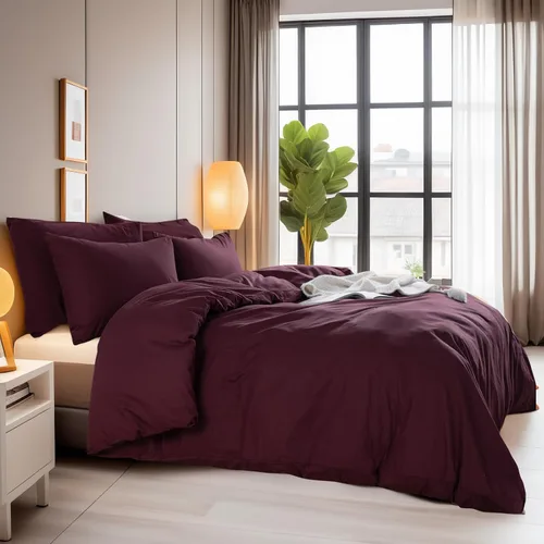 Vista 185 de NEXHOME PRO Funda de edredón Twin XL 100% algodón lavado, transpirable, duradera, texturizada, similar al lino, juego de ropa de cama para el hogar