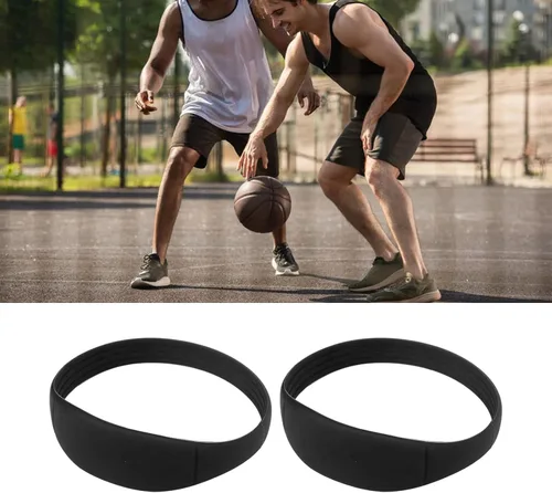 Vista 3 de Cryfokt 2 correas de rodilla para rótula, correa de rodilla de tendón de rótula, correa de soporte portátil suave para rodilla, soporte de apoyo