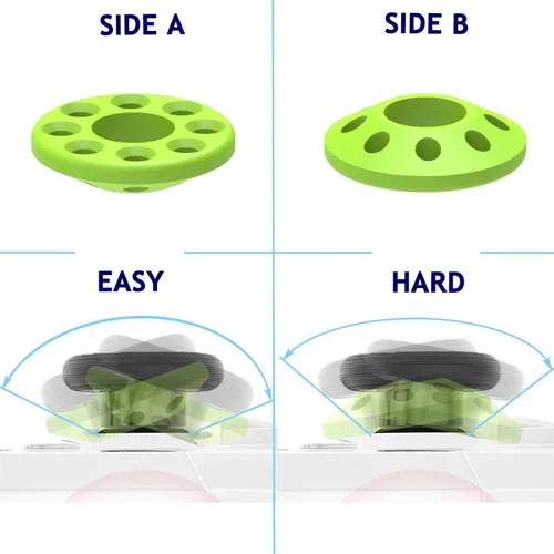 Vista 3 de Anillos de precisión para PS4 PS5, Xbox Series XS, Xbox One SX, Swicth Pro, accesorios para controlador de juegos, anillos de consola, anillo