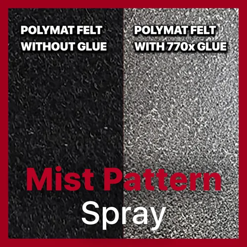 Vista 5 de Polymat 770 x Pegamento en aerosol permanente multiusos, pegamento adhesivo en aerosol, papel, cartón, tela, plástico, metal, madera (12)