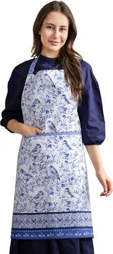 Vista 110 de Maison d' Hermine 100% Cotton Apron for women with Pocket Kitchen Chef Apron for Men Cooking Mothers Day Gifts