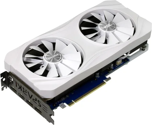 Vista 3 de Sparkle Intel Arc A750 ROC Luna OC Edition, 8GB GDDR6, ventilador de 100mm de doble DBB de 2X, 2.5 ranuras, placa trasera de metal, Luna Edición