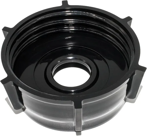 Vista 2 de Blendin Tapa inferior de plástico de repuesto para tarro con 2 juntas de goma para juntas tóricas, compatible con licuadoras Oster y Osterizer