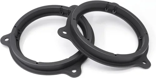 Vista 6 de Anillo de soporte de adaptador de altavoz de plástico negro de 6.5 pulgadas para Nissan / Infiniti