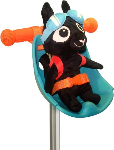 Vista 6 de Scootaheadz Asiento de scooter de búho, accesorios divertidos para muñecas de bebé, adorables accesorios de microscooter para niños, portabebés