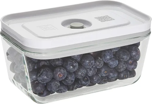Vista 17 de ZWILLING Fresh & Save - Recipiente de vidrio para almacenamiento de alimentos de 3 piezas, recipiente de preparación de comidas, varios tamaños