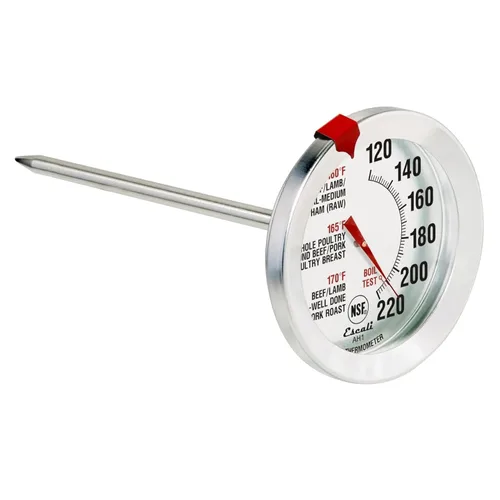 Vista 9 de Escali AH1 - Paquete de 2 termómetros de carne aptos para horno, acero inoxidable, termómetro con esfera grande de 2.5 pulgadas, medidor