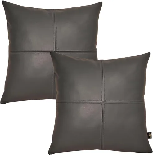 Vista 60 de Funda de almohada de piel de cordero – Funda de cojín para sofá – Fundas decorativas para sala de estar y dormitorio, 14 x 14 pulgadas – 03 color 03