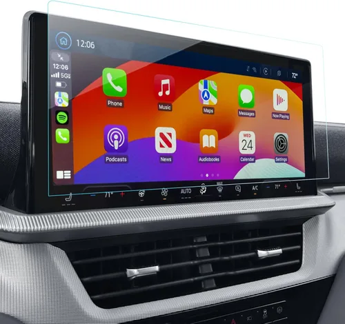 Vista 16 de Protector de pantalla de vidrio templado para Audi A4 (2020-2024)/A5 (2020-2024)/Q5 (2021-2023), accesorios de navegación antirreflejos, instalación