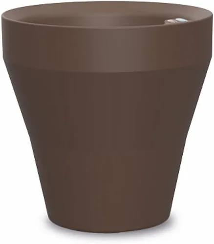 Vista 11 de Crescent Garden Rim TruDrop - Maceta de riego automático, 18 pulgadas (blanco alpino)