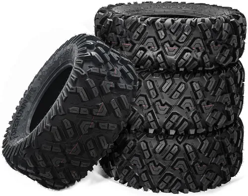 Vista 10 de FORERUNNER - Neumáticos ATV 25x8-12, todo terreno, 6PR 25x8x12, ATV, UTV, Trail Mud Sand Off-Road (paquete de 2, sin cámara)