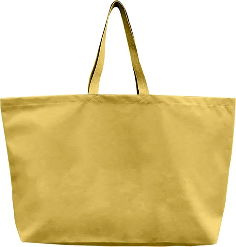 Vista 10 de Bolsa de lona grande, extra grande, para compras, playa, reutilizable, más grande, bolsa sólida lisa de 28 x 8 x 16 pulgadas