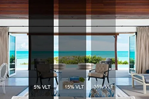 Vista 7 de Sugo Película reflectante de privacidad prémium para ventana, ahorro de energía (2 x 6 pies, esmerilado)