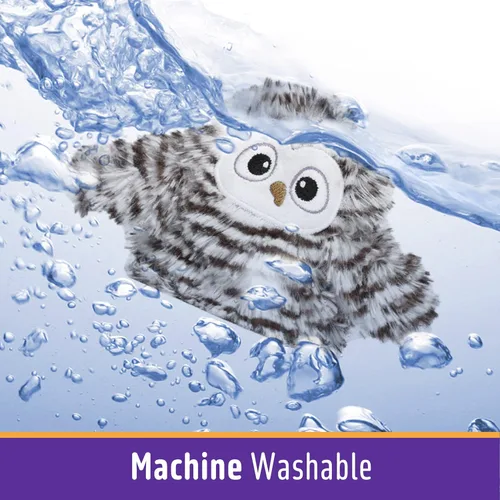 Vista 6 de Juguete Interactivo para Gatos Recargable Búho Automático que Pía Juguete para Gatitos con Hierba Gatera, Alas que Baten Automáticamente Pájaro