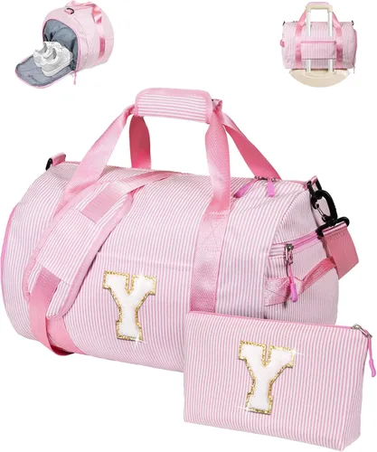 Vista 118 de Regalo para Adolescentes, Bolsa de Viaje para Niñas, Bolsas de Fin de Semana para Niños con Compartimento para Zapatos, Bolsa de Fin de Semana