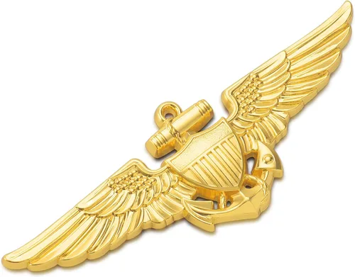 Vista 26 de Emblema de metal de la tripulación de la Fuerza Aérea