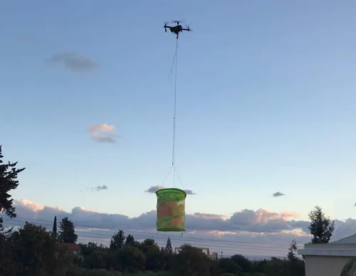 Vista 9 de Dispositivo profesional de liberación y caída para DJI Mavic 2 (todos los modelos) - Pesca con drones, liberación de cebo, entrega de carga