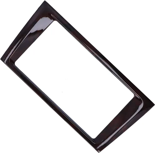 Vista 8 de Fydun Tablero de instalación doble DIN, ABS de caoba 2 DIN estéreo de audio Fascia Panel de fascia para coche para Avalon 2000-2004
