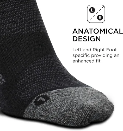 Vista 4 de Feetures Elite Ultra Light No Show Tab Solid - Running Socks for Men Women Athletic Compression Socks Moisture Wicking