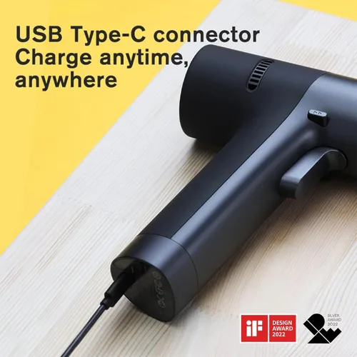 Vista 8 de HOTO Taladro inalámbrico sin escobillas de 12V, pantalla LED, 30 engranajes de precisión, 2 modos de trabajo, batería de 2000mAh, par de torsión