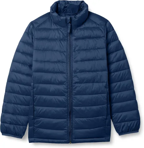 Vista 17 de Amazon Essentials Chaqueta ligera, resistente al agua, con capucha, acolchada y plegable para niños y niñas pequeñas