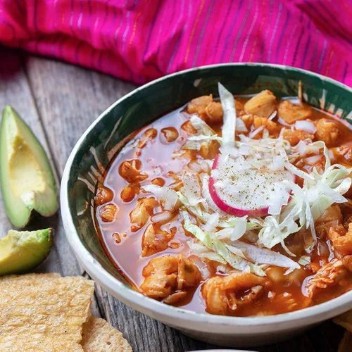 Vista 3 de 1 libra de chile sin tallo de guajillo, pimientos secos enteros, chiles descolados por 1400s Spices