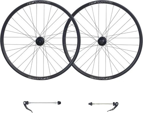 Vista 4 de Juego de ruedas para bicicleta de montaña WEEROCK de 26/27.5/29 pulgadas. Llantas de doble pared de aleación de aluminio para bicicletas de montaña