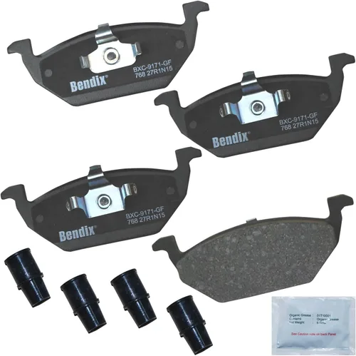 Vista 251 de Bendix Pastillas de freno delanteras de cerámica Priority1 CFC465AK2 para Acura EL 2005-1997, Honda Civic 2011-1996, Insight 2014-2010