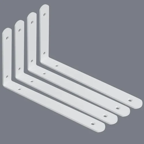 Vista 21 de Alise Soportes Flotantes para Estantes, Soportes en L para Estantes de Servicio Pesado, Soportes de Estantería de Acero Inoxidable, Escuadra Angular