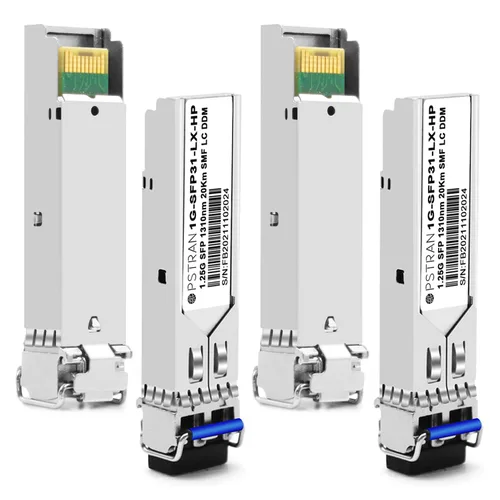 Vista 73 de Módulo transceptor de cobre de 10/100/1000BASE-T SFP SGMII compatible con Arista Networks SFP-GB-GE-TL SFP-1G-TL RJ45 328.1 ft Cat5e/6