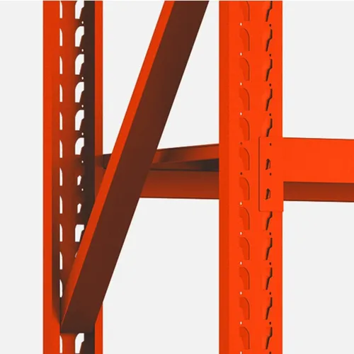 Vista 8 de Shelves Heavy Duty Steel Storage Rack, 4-Tier Adjustable Garage Shelves, Metal Storage Shelving Unit, bookshelf for HomeOfficeDormitory