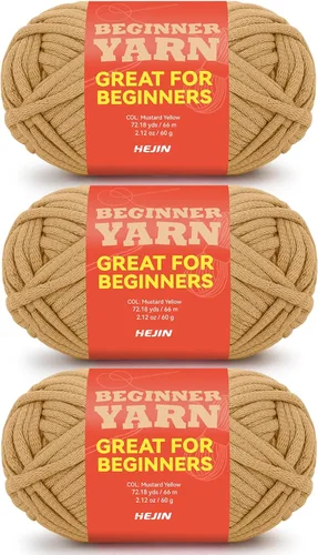 Vista 44 de Hilo de 60g Amatista para Ganchillo y Tejer; 66m (72 yardas) de Hilo de Algodón para Principiantes con Puntos Fáciles de Ver; Peso Worsted Mediano