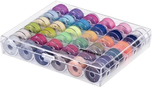 Vista 5 de Brother RLX3817A Máquina de coser de 17 puntadas (azul) con bobinas de 36 piezas e hilos de coser (renovado) (2 artículos)