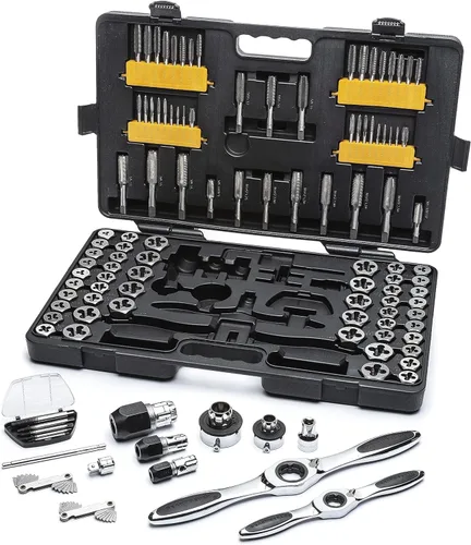 Vista 7 de GEARWRENCH Juego de 5 piezas de herramientas de roscar con trinquete y terraja - 3880
