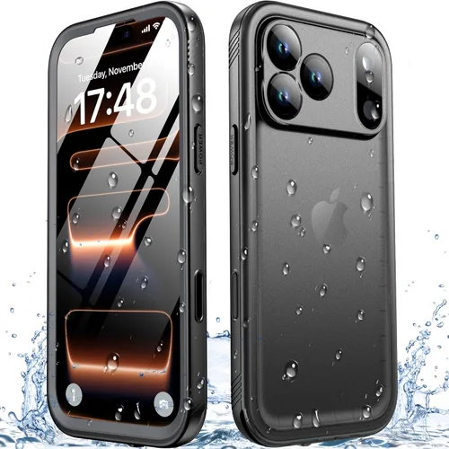 Vista 67 de SPORTLINK Funda impermeable para iPhone XR, protector de pantalla integrado a prueba de golpes, resistente al polvo, protección militar, resistente