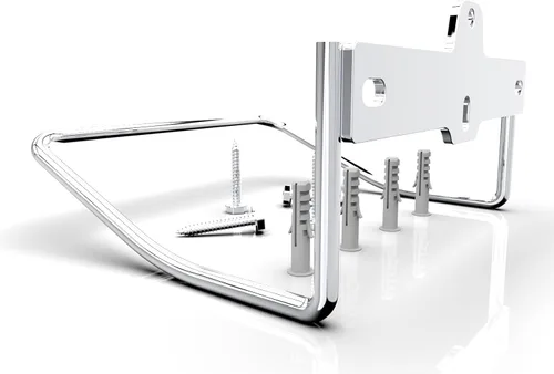 JBscoop Percha de escalera para pared de garaje, cochecitos de almacenamiento de escalera y silla plegable, soporte de escalera resistente a prueba