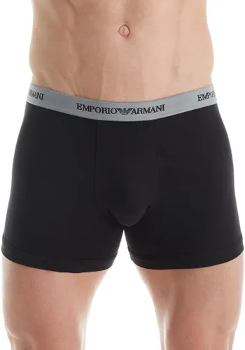 Vista 3 de Emporio Armani Calzoncillos bóxer de algodón para hombre, paquete de 2