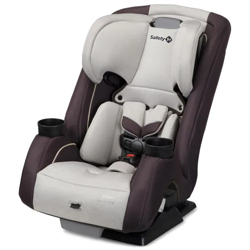 Safety 1st Asiento de automóvil convertible, convertido de trasero a delantero y refuerzo de posicionamiento de cinturón, Dunes Edge, desde el