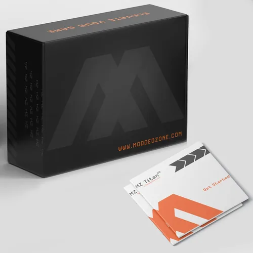 Vista 5 de MODDEDZONE Original Custom UN-Modded Wireless Controller for Playstation 5 ControllerCompatible with PS5 Controller (Blue Nebula)