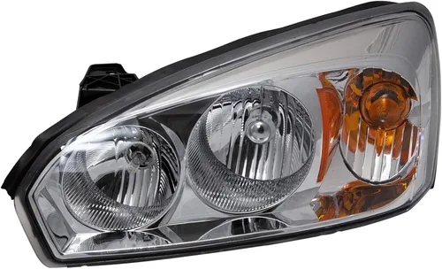 Vista 499 de TRQ Juego de Conjunto de Ensamble de Faros de 2 Piezas de Desempeño Halógeno con Marco Cromado Conductor y Lado del Pasajero Compatible con Mercedes