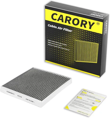 Vista 49 de Filtro de aire de cabina con carbón activado para Toyota Camry (2002-2006), Sienna (2004-2010), Avalon (2000-2004), Lexus RX350 (2007-2009), ES330