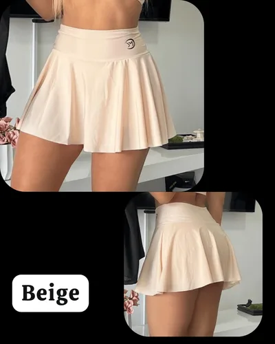 Vista 2 de Falda Short Súplex - COLOR: NEON, TALLA: L/XL