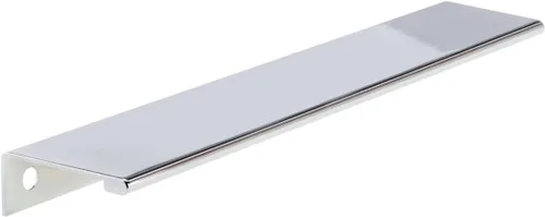 Vista 36 de Richelieu Hardware BP98982510 Lincoln Collection 1 pulgada (25 mm) de centro a centro Manija de tirador de borde de gabinete y cajón de aluminio