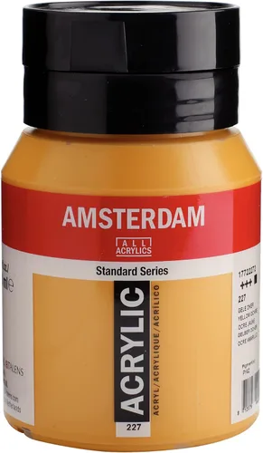 Vista 71 de Amsterdam Serie Estándar Tubo de Pintura Acrílica 120ml Azo Naranja 276 (17092762)