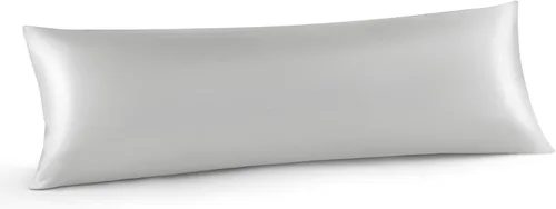 Vista 21 de INFIIXSO Funda de almohada de seda de morera, para cabello y piel, tamaño estándar, cremallera oculta, 20 x 26 pulgadas, suave y refrescante